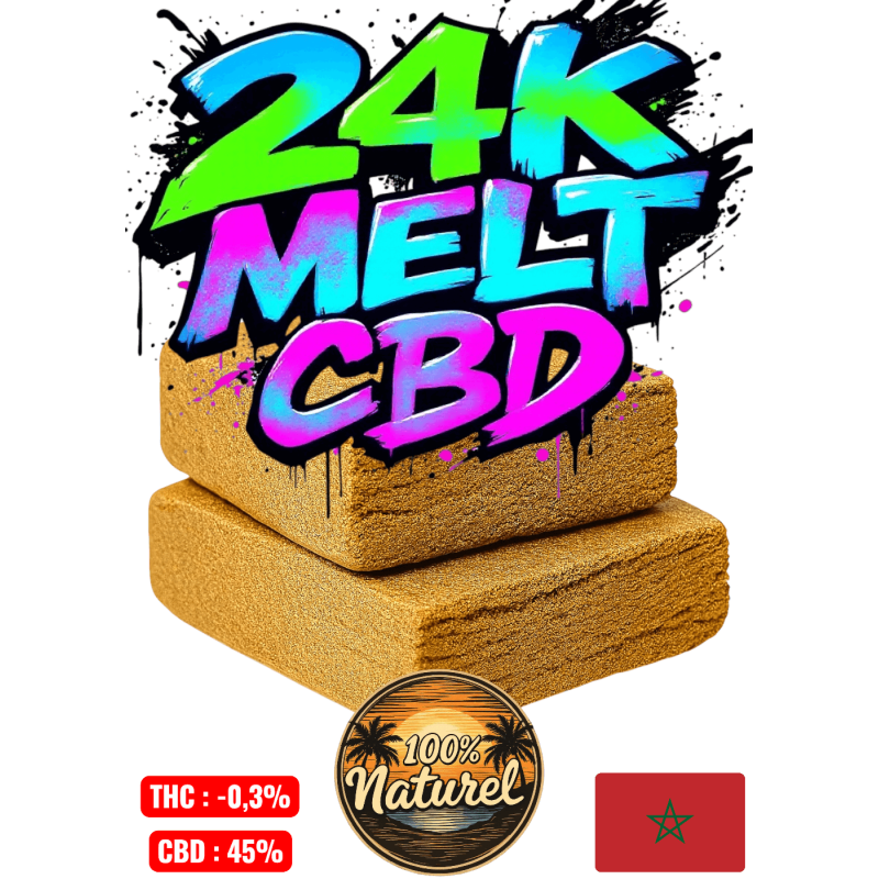HASH 24K MELT CBD