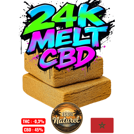 HASH 24K MELT CBD